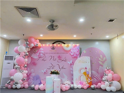 Ảnh Dịch Vụ Trang Trí 20/10 Tại Vinhomes Riverside